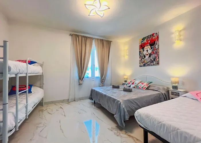 Modern Flat With Terrace For Large Families In * ביביונה